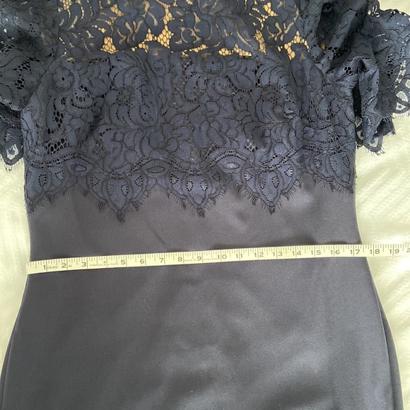 Lauren by Ralph Lauren Galinda Lace-Bodice Sheath Dress - Picture 15 of 15